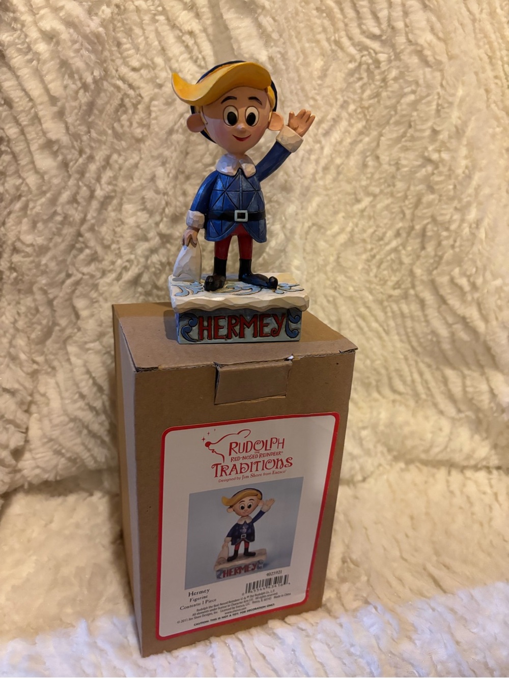 Jim Shore Hermey figurine